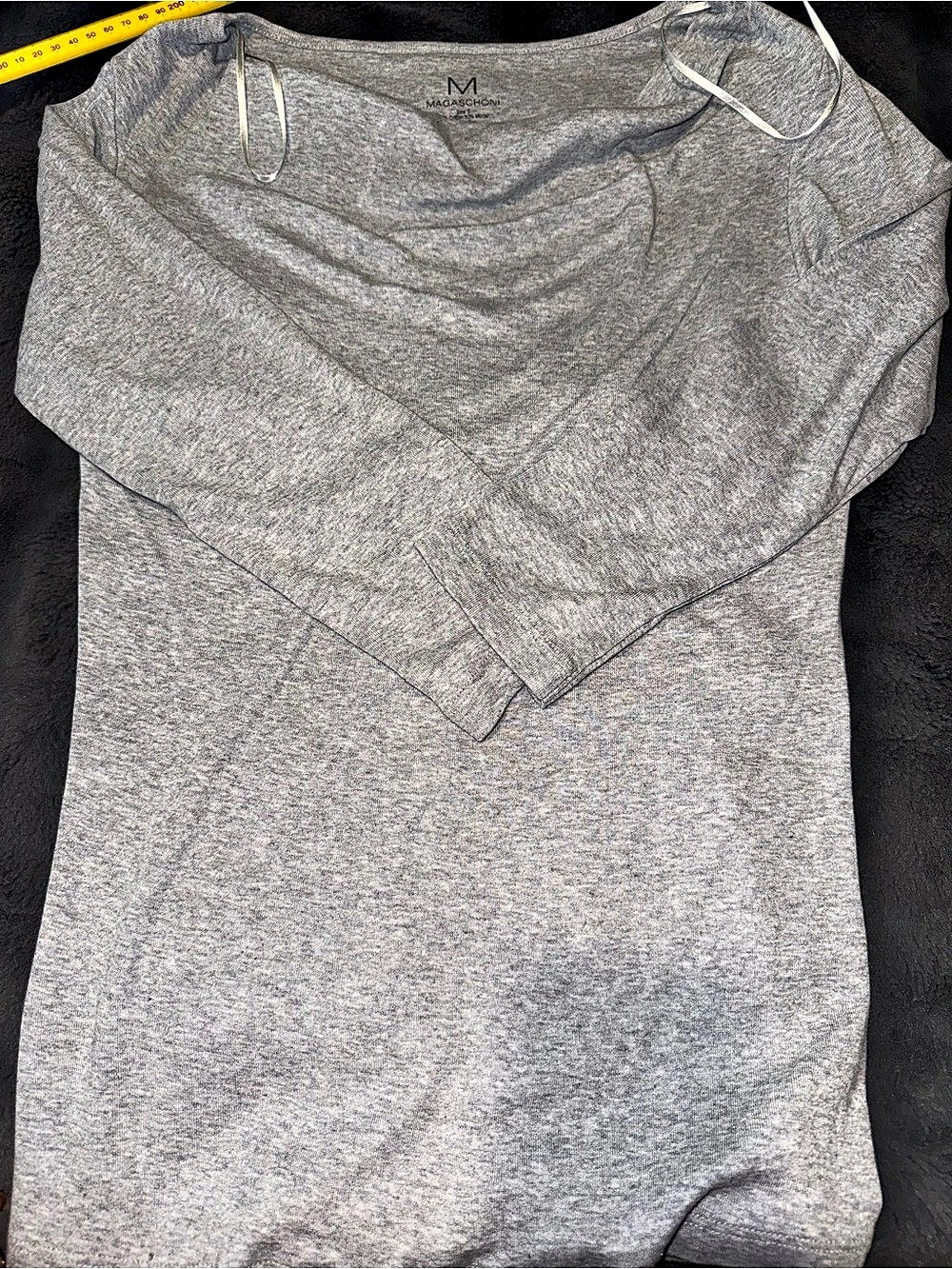 Gray Long Sleeve Tunic Size Medium